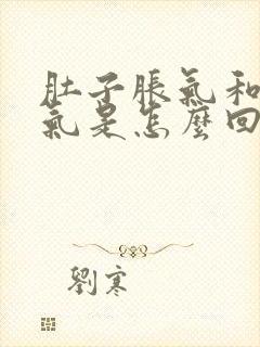 肚子胀气和胃胀气是怎么回事