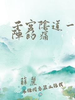 子宫阴道一阵一阵的痛