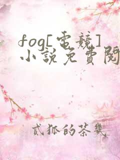 fog[电竞]小说免费阅读全文无窗口