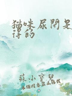 猫咪尿闭是怎么得的