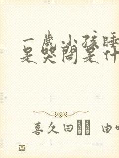 一岁小孩睡觉老是哭闹是什么原因