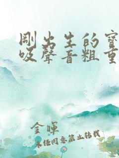 刚出生的宝宝呼吸声音粗重呼哧呼哧的