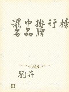 湿巾排行榜前十名品牌