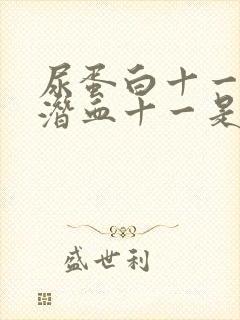 尿蛋白十一和尿潜血十一是什么意思