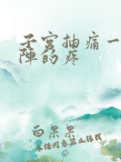 子宫抽痛一阵一阵的疼