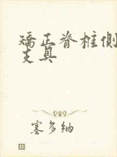 矫正脊椎侧弯的支具