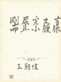 刚尿完又有尿意而且小腹胀痛