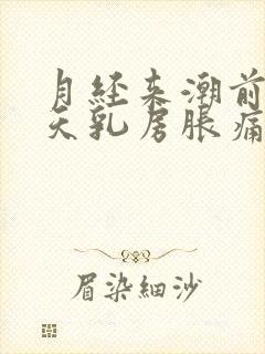 月经来潮前10天乳房胀痛正常吗