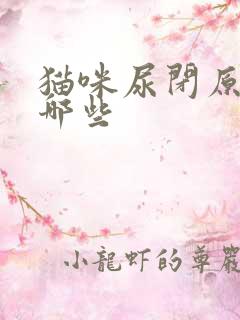 猫咪尿闭原因有哪些