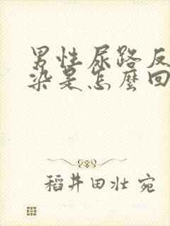 男性尿路反复感染是怎么回事