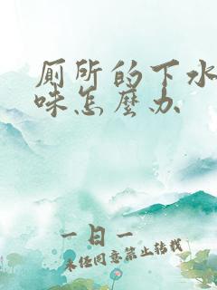 厕所的下水道反味怎么办