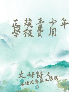 正规青少年叛逆学校费用