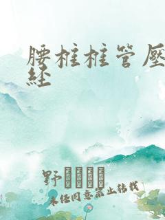 腰椎椎管压迫神经