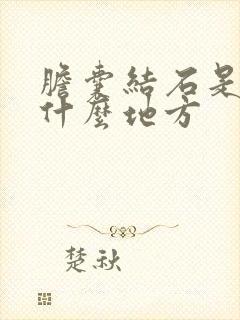 胆囊结石是疼在什么地方