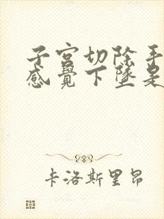 子宫切除手术后感觉下坠是怎么回事