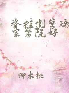 脊椎侧弯矫正哪家医院好