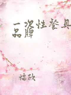 一次性餐具十大品牌