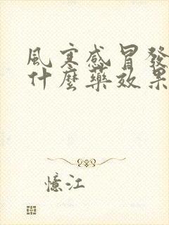 风寒感冒发烧吃什么药效果好