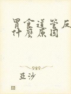 胃食道管反流是什么原因