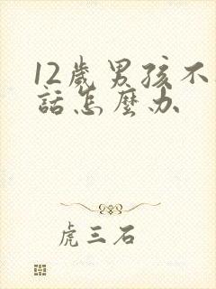 12岁男孩不听话怎么办