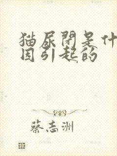 猫尿闭是什么原因引起的