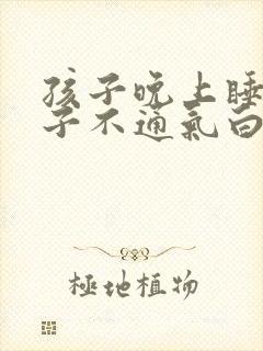 孩子晚上睡觉鼻子不通气白天很好