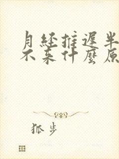 月经推迟半个月不来什么原因又没怀孕