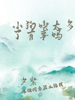 小狗吃太多了吐了有事吗