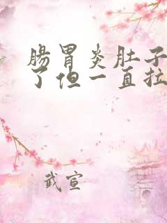 肠胃炎肚子不疼了但一直拉稀