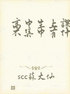 高中生上课注意不集中有什么办法