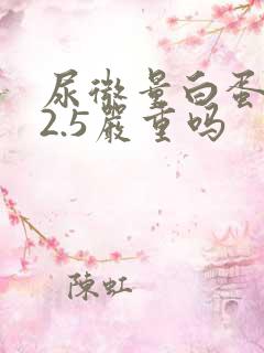 尿微量白蛋白32.5严重吗