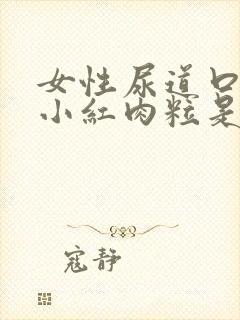 女性尿道口有个小红肉粒是怎么了