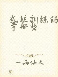 感统训练的机构有哪些