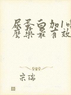 尿蛋白加1吃什么药最有效