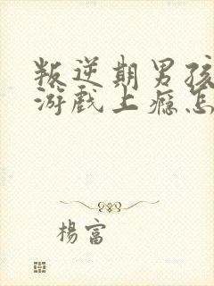 叛逆期男孩沉迷游戏上瘾怎么办