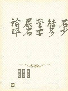 输尿管结石体外碎石要多少费用