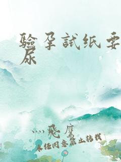 验孕试纸要用晨尿