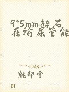 9*5mm结石在输尿管能排的出吗