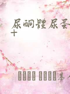 尿酮体尿蛋白1+