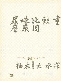 尿味比较重是什么原因