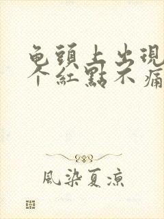 龟头上出现了几个红点不痛不痒