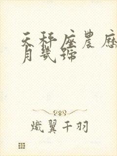 天秤座农历是几月几号