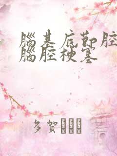 脑基底节腔隙性脑腔梗塞