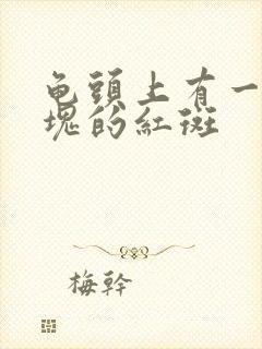 龟头上有一块一块的红斑