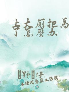 上大厕把马桶堵了怎么办