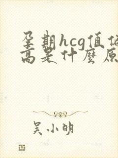 孕期hcg值偏高是什么原因