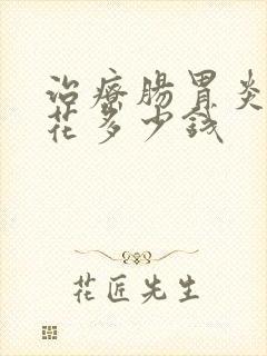 治疗肠胃炎需要花多少钱