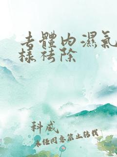 去体内湿气重怎样祛除