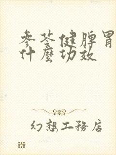 参苓健脾胃颗粒什么功效