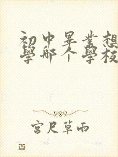 初中毕业想学医学哪个学校好